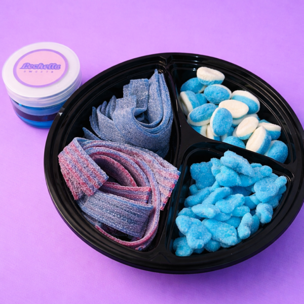 ميكس الأزرق مع صوص الحموضة