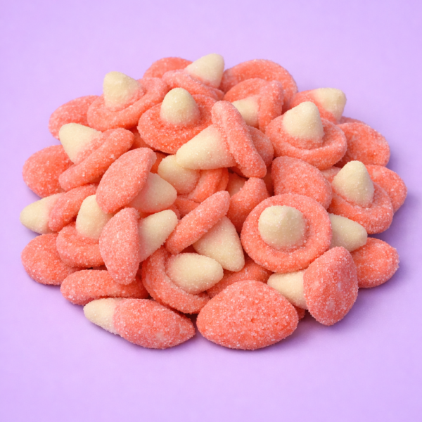 جيلي بنكهة فراولة الحامض