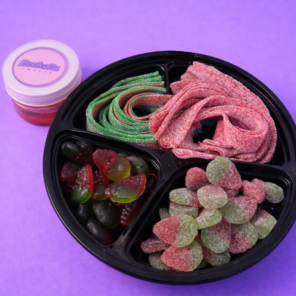 ميكس الأحمر مع صوص الحموضة