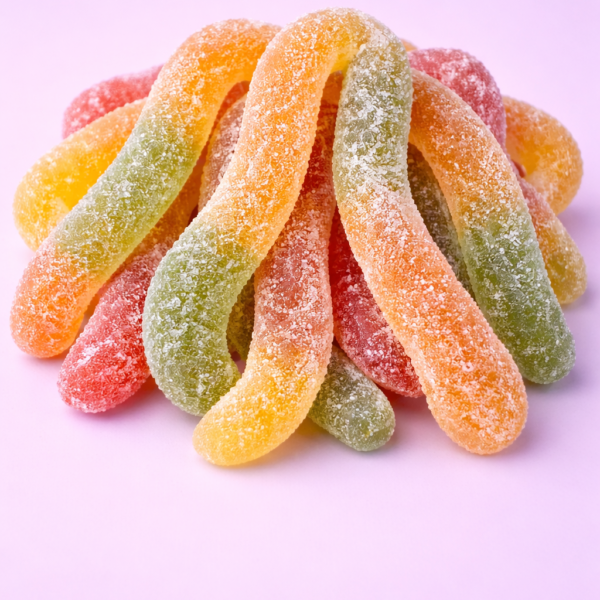 جيلي ديدان الحامضة