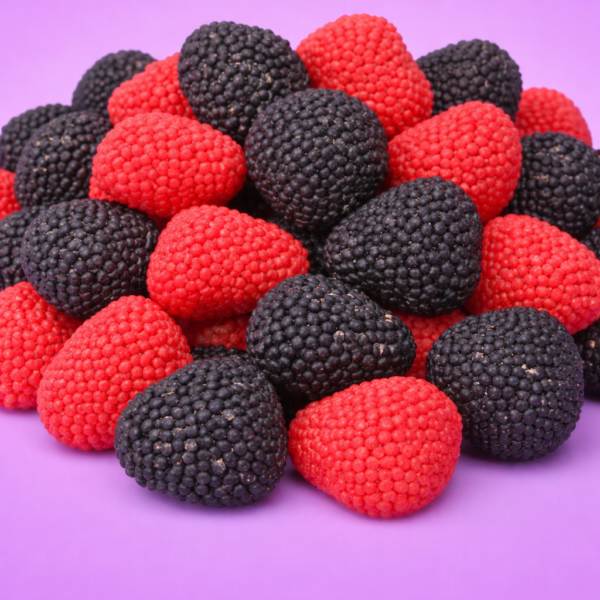 جيلي توت الأحمر و الأسود